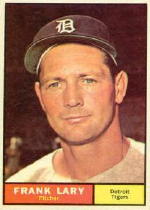 1961 Topps Baseball Cards      243     Frank Lary